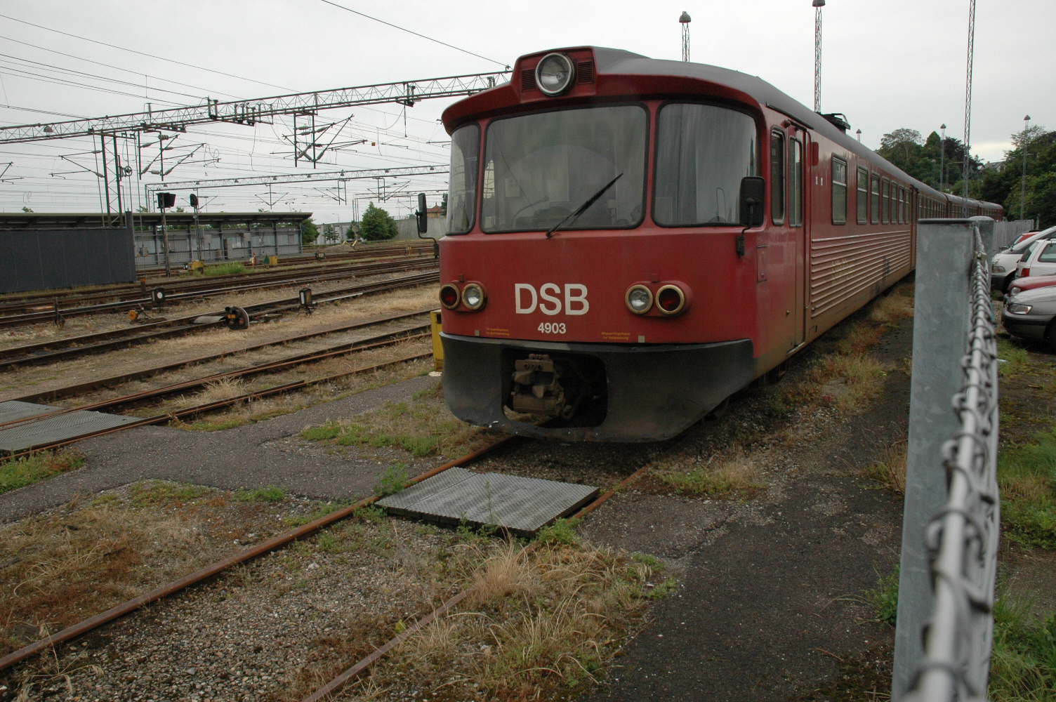 DSB Y tog henstillet i Helsing�r den 26-06-2007