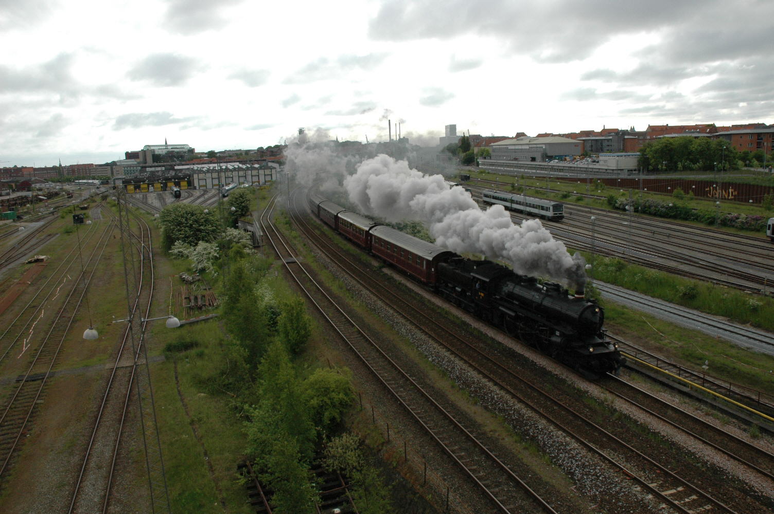 E 991 p� vej ud fra �rhus